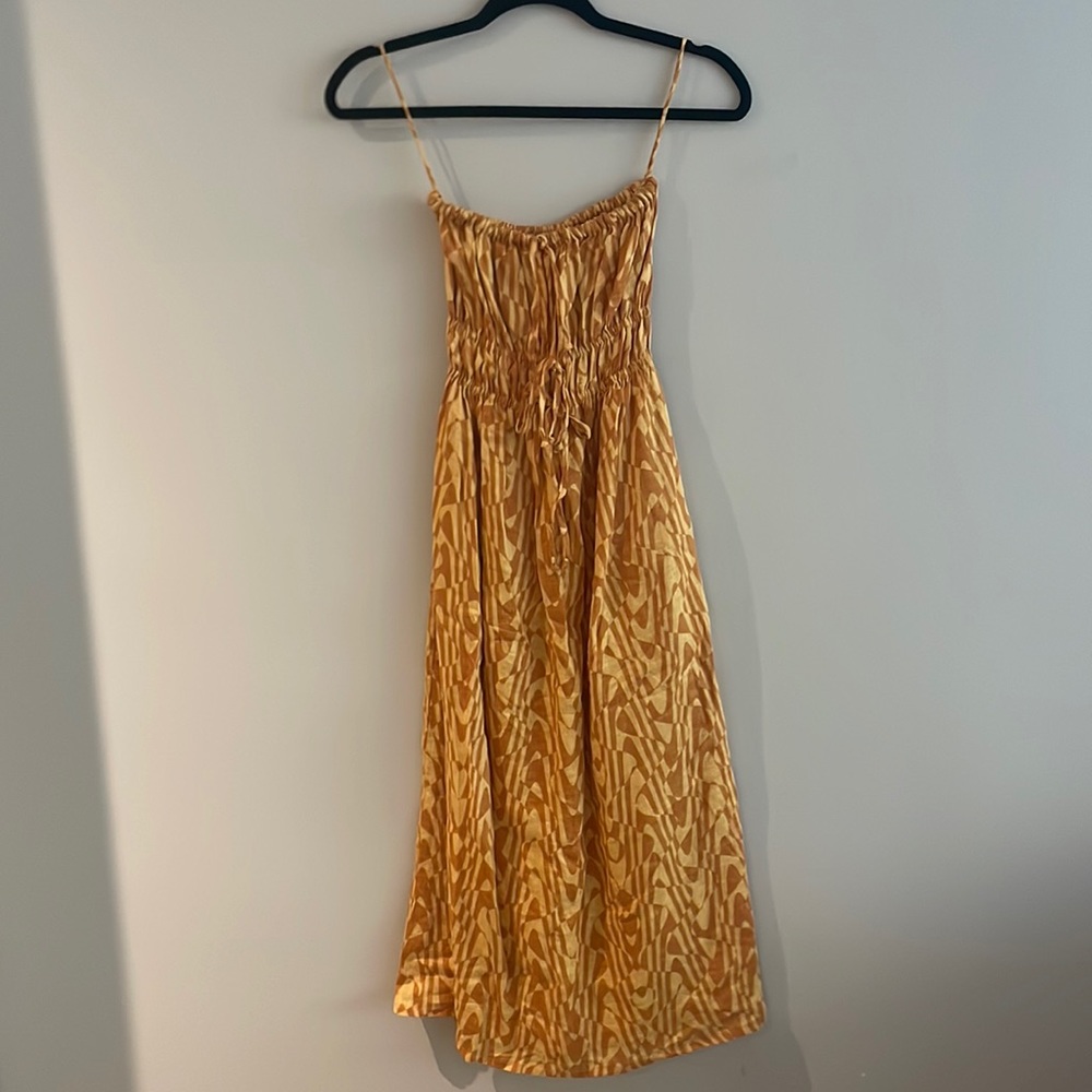 Faithful the brand strapless dress worn once